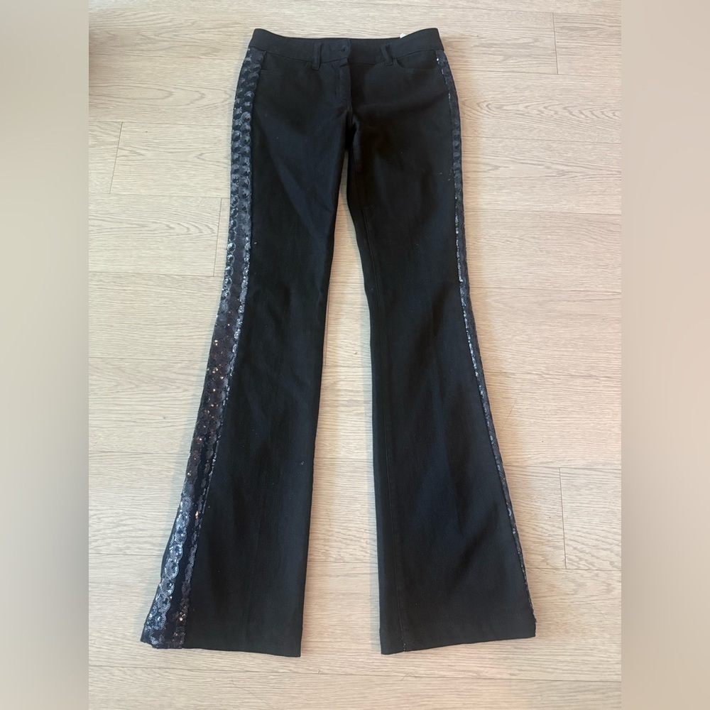 Just Cavalli Boot Cut Sequin Detail Jeans Size 27